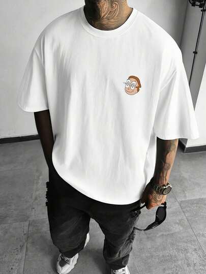 Camiseta hombre cuello redondo y manga corta.  Para hombres y mujeres, para parejas, para parejas, camiseta de manga corta con estampado de moda, camiseta de media manga, cómoda y transpirable