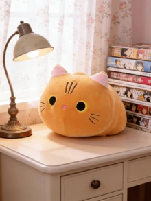 POKOJA LAND 可爱的长尾巴小猫毛绒玩具，逼真的小猫造型，棕色、白色、灰色、黑色可选。温暖的猫咪毛绒玩偶，送给朋友、孩子都非常可爱，是生日、情人节、复活节、儿童节和其他节日的完美礼物，也是派对礼物的理想选择。 - 彩色 - 查看 3