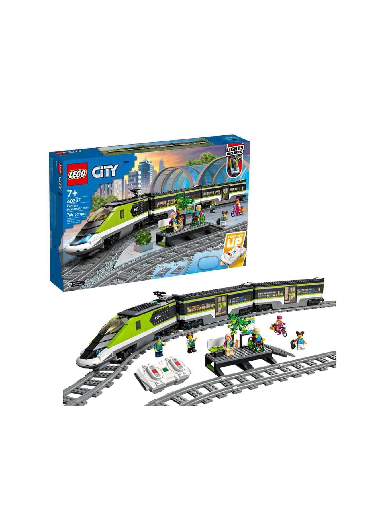 LEGO City Express Passenger Train Kids 7Years+ 60337 - Multicolor - View 1