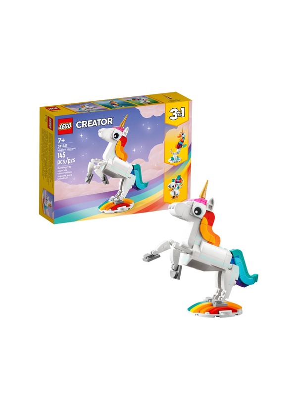 LEGO Creator 3-In-1 Magical Unicorn Kids 7Years+ 31140