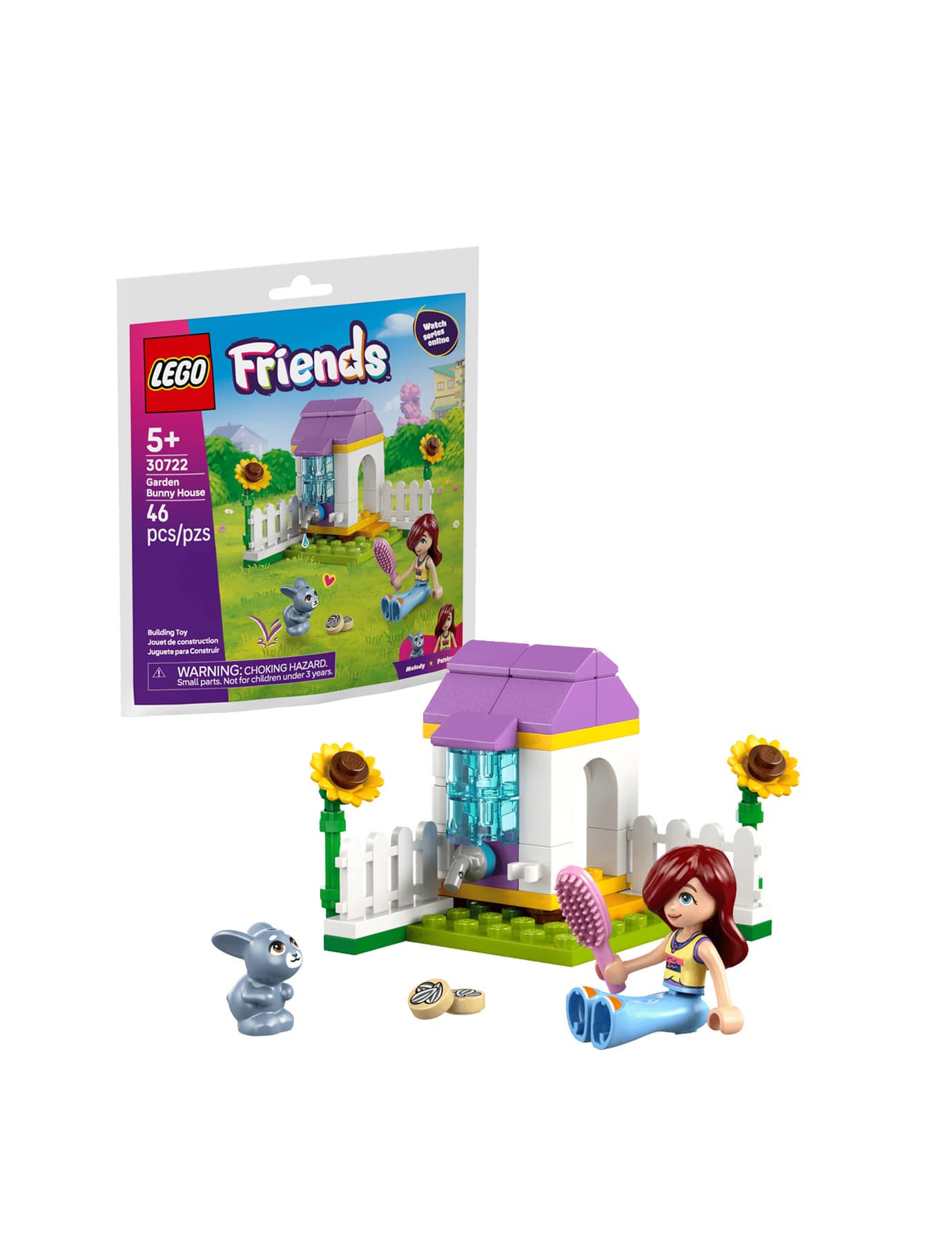 Friends Garden Bunny House Kids 5Years+ 30722 - Multicolor - View 1