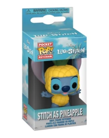 Funko Pocket Pop Keychain Lilo & Stitch, Stitch As Pineapple Vinyl Figure Key Ring, Cute Cartoon Bag Charm, Backpack Key Holder, Gift For Girls Fans Easter Gifts - Multicolor - View 4