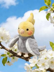 POKOJA LAND Cute Parrot Hand Puppet, Fun Plush Parrot Toy, Flying Animal Hand Puppet, Gray Green Yellow Blue Multi-Color Bird Suitable For Preschool Storytelling And Teaching, Suitable For Interactive Entertainment Perfect Birthday Holiday Gift For Children - Multicolor - View 12