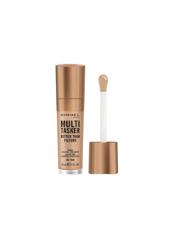 Rimmel Multi-Tasker Better Than Filters Glow Booster Highlighter & Anti-Aging Primer 001 Fair 30 Ml