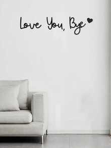 3PCS Boho Farmhouse Love You More Wooden Signs Wall Art Set Reusable Home Decor Warm Family Gift - multicolor - View 4