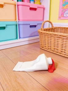 Joivida Đồ trang trí nhà cửa hình tuýp kem đánh răng độc đáo, vật trang trí bàn làm việc giúp giảm căng thẳng, đồ trang trí dễ thương cho bàn trang điểm và bàn phòng tắm. - Nhiều màu - Xem 6