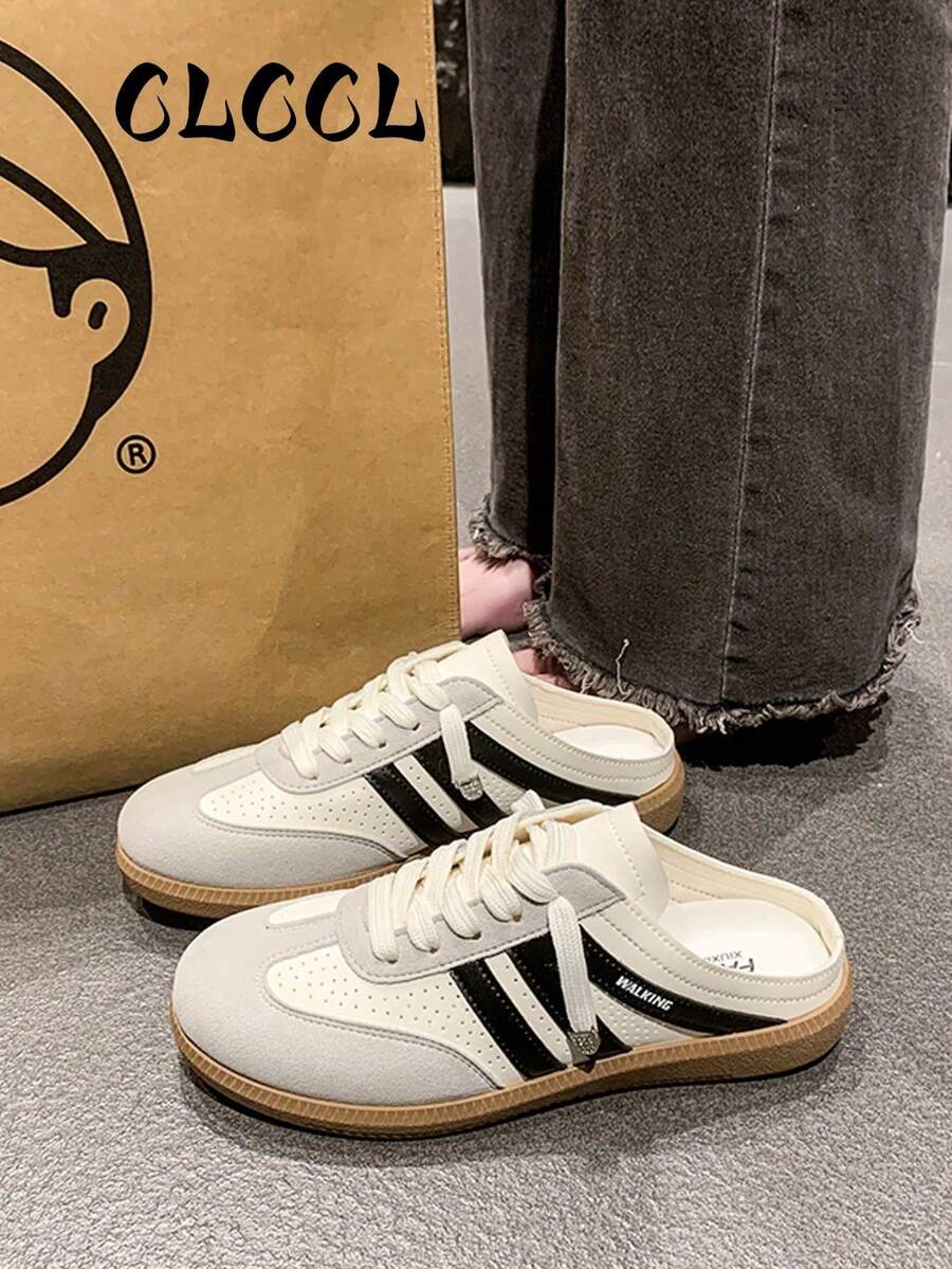 Latest Women Flat Mesh Athletic Slide Sandals For Outdoor Sports - Black - View 1