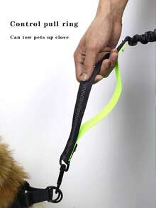 Running Dog Leash Waist Belt, Hands-Free Retractable Dog Leash For Walking, Jogging, And Running With Pets - Multicolor - View 3