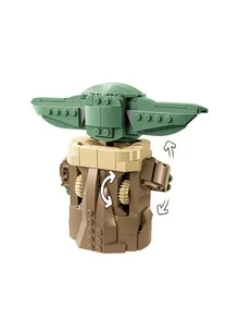 LEGO النجوم™ غروغو™ مع عربة طائرة للأطفال 10 سنوات+ 75403 - متعدد الألوان - مشاهدة 5