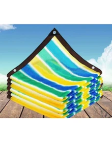 Những tấm lưới che nắng chống tia cực tím có khoen này có khả năng chống rách và dễ dàng lắp đặt trên ban công, sân hiên và hồ bơi - mang lại khả năng chống nắng, che nắng và sự riêng tư tuyệt vời. - màu xanh lá - Xem 12