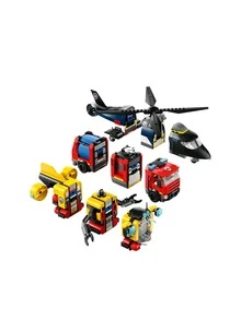 LEGO City Helicopter, Fire Truck & Submarine Remix Kids 7Years+ 60462 - Multicolor - View 3