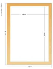 A3/A4/A5/A6磁性相框，海报封面框，自粘磁性相框，磁性墙面艺术框，可更换墙面艺术框，磁性海报架，艺术展示架，适用于冰箱，完美展示照片 - 彩色 - 查看 14