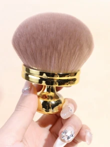 1 Piece Extra Large Soft Multifunctional Powder Brush For Foundation Blush Contour Bronzer Concealer Body Nails Daily Makeup Essential Professional Makeup Tool - Multicolor - View 7