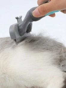 猫狗宠物梳，宠物清洁美容用品 - 淺藍色 - 查看 5