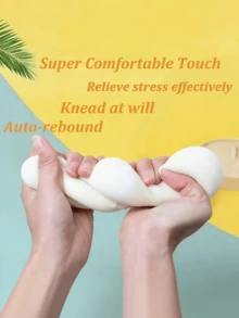 POKOJA LAND 1/3/6个饺子造型捏捏乐，饺子减压球，包子造型捏捏乐，成人礼物 - 彩色 - 查看 2