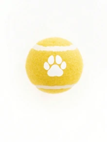 Dog Toy Footprints Pattern Elastic Ball Toys, Used For Training And Interactive Pet Toys - Multicolor - View 13