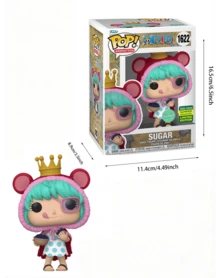 Funko Pop Animation One Piece Sugar #1622 Scented Summer Convention Limited Edition Vinyl Figure Collectible Model With Official Box - Multicolor - View 2