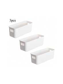 Hộp đựng điện thoại đa năng, hộp sắp xếp ngăn kéo, hộp đựng đồ để bàn và đầu giường dạng mở. - trắng - Xem 8