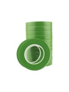 Green DIY Handmade Tape, Green Adhesive Tape, Floral Tape, Silk Screen Flower, Stockings Flower, Handmade Flower Packaging Material - Multicolor - View 2