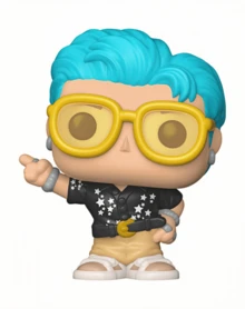 Funko Bitty Pop Stages BTS RM Dynamite Edition 迷你乙烯基人偶，带展示舞台，收藏模型，桌面装饰礼品 - 彩色 - 查看 6