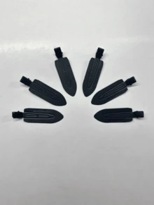 金属刘海发夹 U 型夹 化妆夹 6 件套，美发工具，美发产品及配件，适用于美发沙龙、美容院、旅行必备、返校季、旅行度假必备、女士发饰 - 黑色 - 查看 5