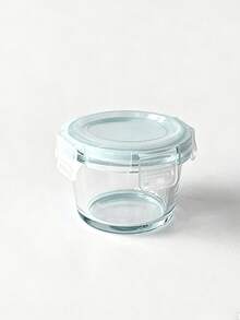 3pcs - Thickened Glass Food Storage Jars With Airtight Lids, Food Storage Jar Set - Perfect For Picnics, Food Preparation, Refrigerator Storage, Also Suitable For Food Storage, High-Temperature Microwave Ovens And Freezers, Mini, Portable, Cute And Durable Design. - Multicolor - View 12
