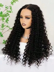 ALL READY WIG 7x5 Pull&Go Pre Plucked Pre-Cut Lace Melting Lace Glueless Deep Wave Closure Wig 100% Human Hair 9AM HAIR - SNatural - View 3