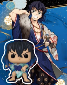 Funko 乙烯基人偶动画收藏模型 #1532，身着夏日装束、蓝黑色头发的凶猛武术家角色，造型独特的超大头部展示人偶，适合摆放在书架或桌面上，是理想的礼物之选。 - 彩色 - 查看 1