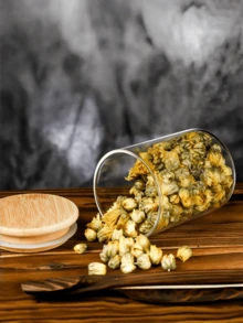 高硼硅玻璃密封储物罐，适用于存放谷物、麦片、干果、橙皮干和茶叶。直筒圆柱形设计，配竹制盖子，简约透明，是居家收纳的理想之选。也是厨房用品和食品储存容器的完美之选。 - 無色 - 查看 4