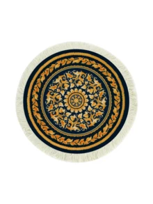 1件装咖啡垫、咖啡杯垫、咖啡杯垫、饮料杯垫、餐具沥水垫、桌垫、餐垫、鼠标垫、防滑耐热垫、流苏地毯杯垫、桌面杯垫、桌面杯垫 - 咖啡墊 - 查看 7