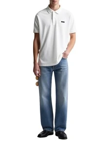 Calvin Klein Weiße Herren-Poloshirts - Weiss - Übersicht 3