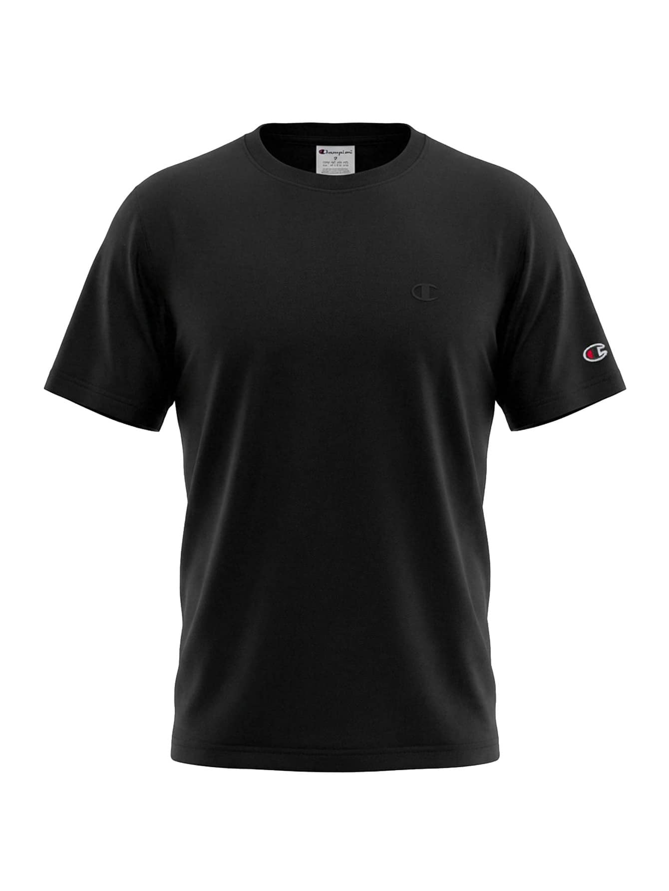Champion Men's T-Shirt Black - Black - View 1
