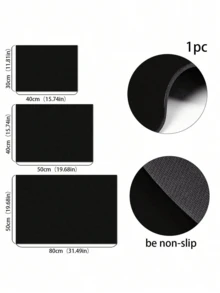 1 Piece Extra Large Silicone Table Mat Heat Resistant Non Slip Absorbent Placemat For Kitchen Countertop Dining Desk Office Bathroom Easy Clean Waterproof Surface Protector Pad - Multicolor - View 8