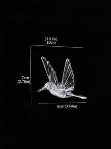 10/20Pcs Bird Decoration Hanging Ornaments, Suitable For Wedding Decor, Kindergarten Decor, Room Decor, Home Decor, Wall Decor, Also Can Be Used As Birthday Or Graduation Gifts - Clear - View 13
