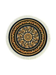 1件装咖啡垫、咖啡杯垫、咖啡杯垫、饮料杯垫、餐具沥水垫、桌垫、餐垫、鼠标垫、防滑耐热垫、流苏地毯杯垫、桌面杯垫、桌面杯垫 - 咖啡墊 - 查看 13