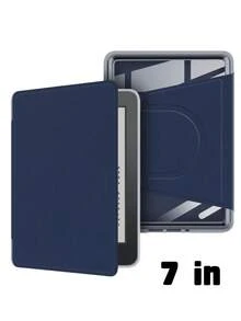 适用于 Kindle Paperwhite 第 12 代（2024 年款）7 英寸电子阅读器保护套，磁吸式亚克力保护壳，自动唤醒/睡眠功能，360° 旋转，可拆卸 - 彩色 - 查看 21