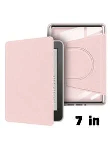 适用于 Kindle Paperwhite 第 12 代（2024 年款）7 英寸电子阅读器保护套，磁吸式亚克力保护壳，自动唤醒/睡眠功能，360° 旋转，可拆卸 - 彩色 - 查看 22