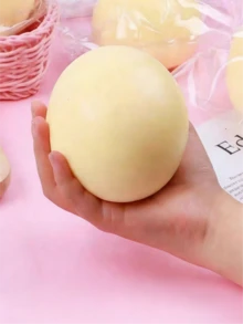 POKOJA LAND Pelota de estrés de rebote lento grande, pelota de queso líquido extra grande, herramienta de alivio del estrés de rebote lento, juguete de alivio del estrés silencioso, alivia la ansiedad, pelota de ejercicio manual, pelota de terapia manual, adecuada para fiestas de cumpleaños, oficina, regalos de Navidad, relleno de calcetines navideños, alivia la ansiedad, el estilo y el color son aleatorios - Multicolor - Ver 2