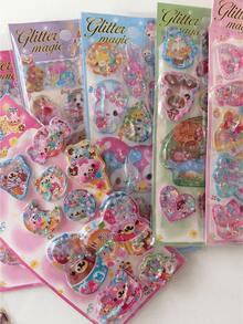 MINKOJA 3D Animal Character Water Stickers, Ideal For Scrapbooks, Rewards And Christmas Craft Decorations - Multicolor - View 11