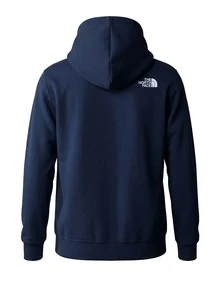 The North Face Mountain Logo Men's Relaxed Hoodie Summit Navy - Navy Blue - View 2