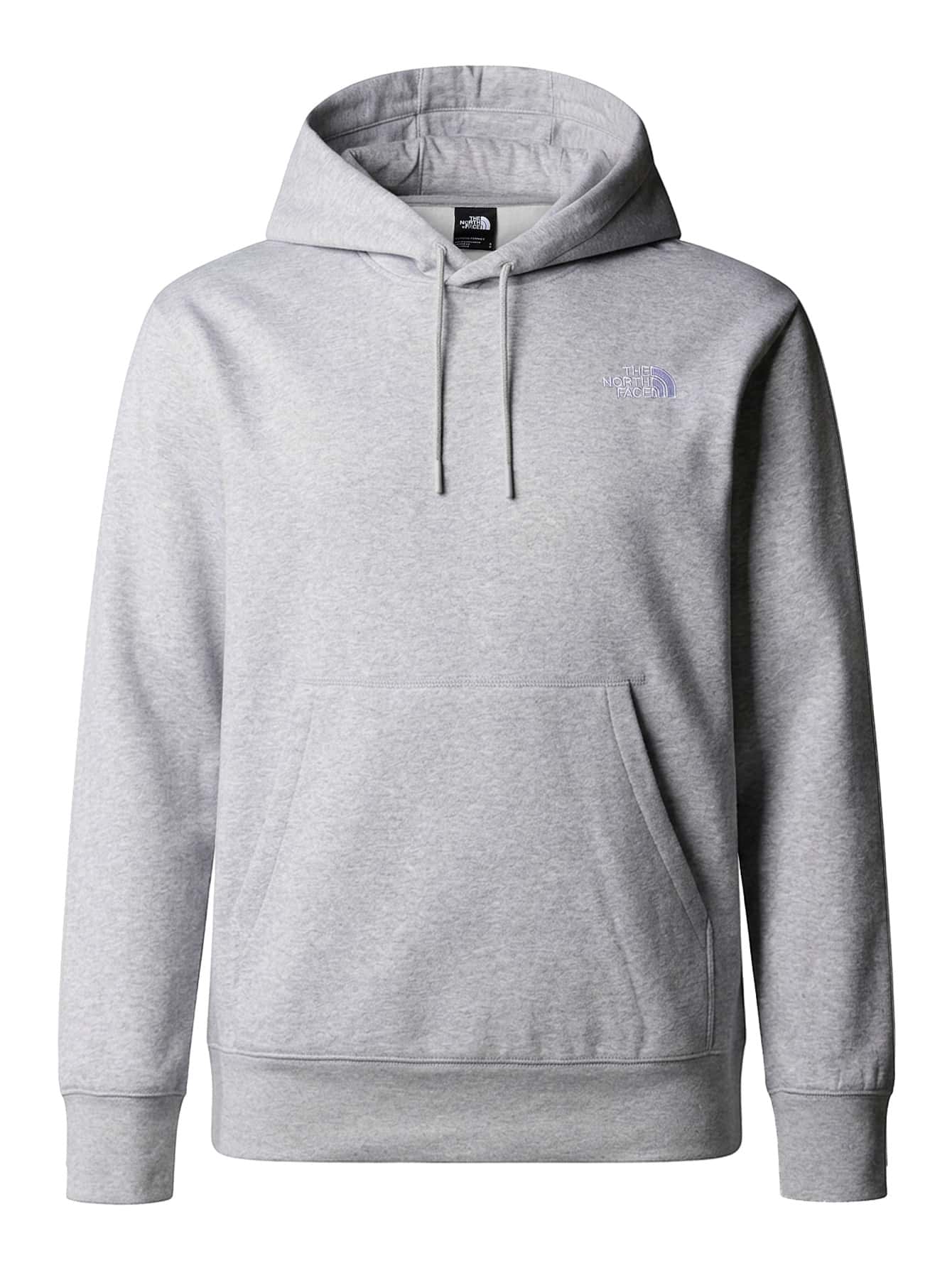 The North Face Essential Men's Hoodie Light Grey Heather - Grey - View 1