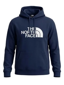 The North Face Drew Peak Men's Hoodie Summit Navy - Navy Blue - View 1