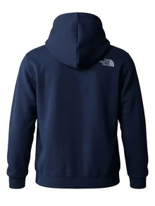 The North Face Drew Peak Men's Hoodie Summit Navy - Navy Blue - View 2