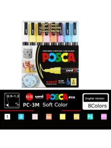 Acrylic Felt Tip Marker Set Graffiti New Packaging PC-1M PC-3M PC-5M POP Advertising Poster Pen Hand-Painted Art Supplies Stationery - PC-set - View 6