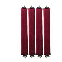 5 Pieces/4 Pieces/3 Pieces Hairstyle Design Set+Nightcap, Unheated Curler, Convenient, Curling Tools, Rubber Band Curler, Sleep Hairstyle Design Tools, Women's Foam Curler - Burgundy - View 11