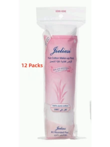 Premium 100% Cotton Pads For Toner Use, Makeup Remover, And Masks | Unbleached, Lint-Free, Extra Soft - White - View 6