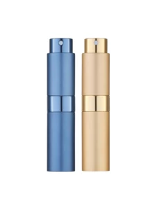 Bộ 2 chai xịt nước hoa du lịch 8ml, chai rỗng để thay thế khi đi du lịch, bình xịt mini cầm tay. - Nhiều màu - Xem 10