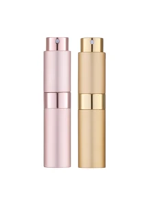 Bộ 2 chai xịt nước hoa du lịch 8ml, chai rỗng để thay thế khi đi du lịch, bình xịt mini cầm tay. - Nhiều màu - Xem 8