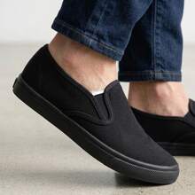 Women Wide Fit Sneakers - Black - View 3