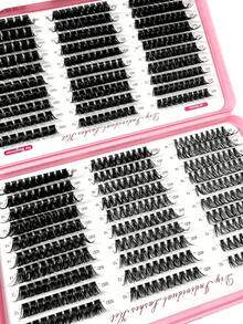 72 Miếng Mi Giả Tự Dính Kiểu Manga Vắt Chữ C, Trông Tự Nhiên, Đã Dán Sẵn, Dài 11-13mm, Có Thể Tái Sử Dụng, Bền Lâu, Thích Hợp Cho Phụ Nữ và Bé Gái Sử Dụng Hàng Ngày, Không Cần Keo Dán - D - Xem 2
